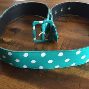 Polka dot belt